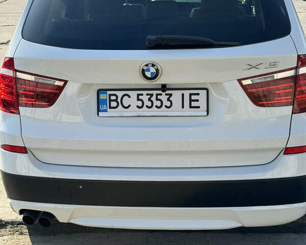 Белый БМВ Х3, объемом двигателя 3 л и пробегом 240 тыс. км за 10999 $, фото 1 на Automoto.ua