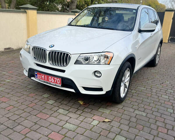 Белый БМВ Х3, объемом двигателя 2 л и пробегом 166 тыс. км за 13200 $, фото 1 на Automoto.ua