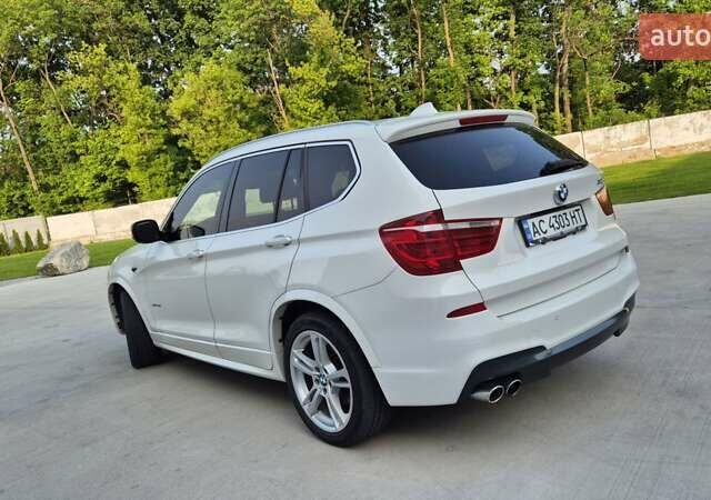 Белый БМВ Х3, объемом двигателя 3 л и пробегом 275 тыс. км за 13750 $, фото 14 на Automoto.ua