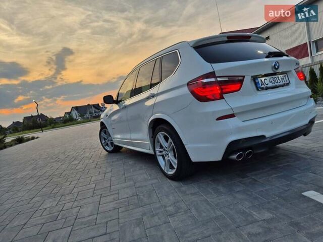 Белый БМВ Х3, объемом двигателя 3 л и пробегом 275 тыс. км за 13750 $, фото 2 на Automoto.ua