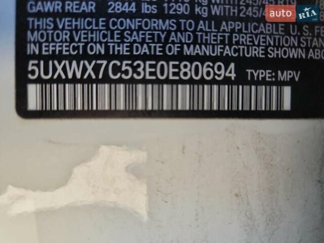 Білий БМВ Х3, об'ємом двигуна 3 л та пробігом 144 тис. км за 1700 $, фото 11 на Automoto.ua