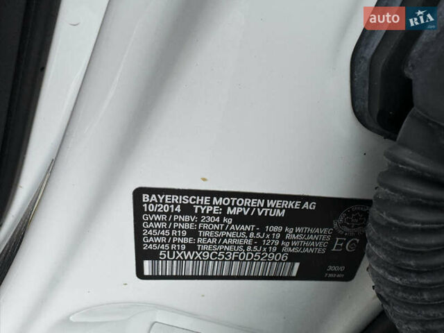 Белый БМВ Х3, объемом двигателя 2 л и пробегом 199 тыс. км за 14850 $, фото 43 на Automoto.ua