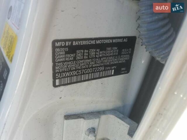 Белый БМВ Х3, объемом двигателя 2 л и пробегом 160 тыс. км за 2900 $, фото 11 на Automoto.ua