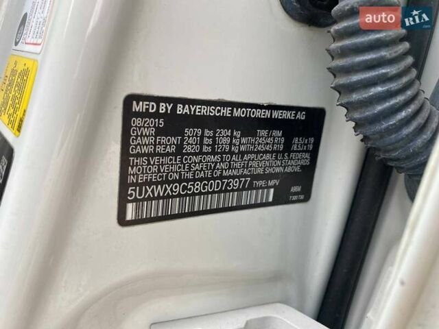 Білий БМВ Х3, об'ємом двигуна 2 л та пробігом 180 тис. км за 14900 $, фото 27 на Automoto.ua