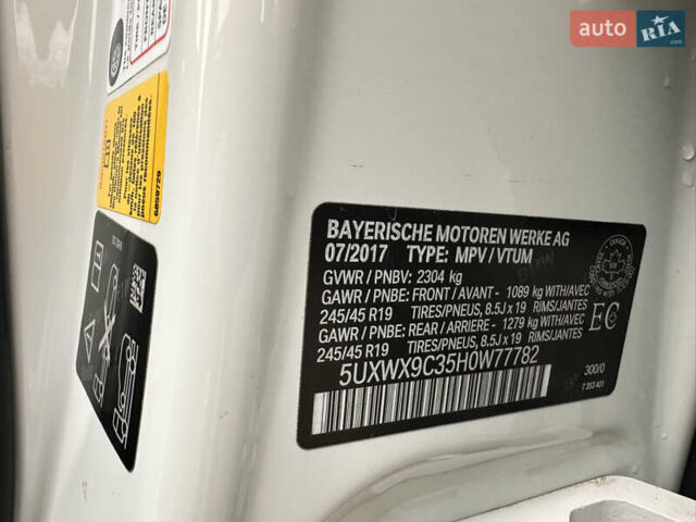 Белый БМВ Х3, объемом двигателя 2 л и пробегом 115 тыс. км за 17800 $, фото 51 на Automoto.ua