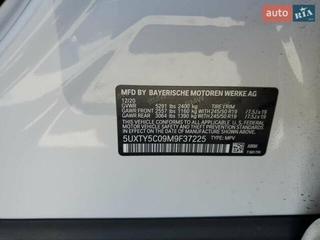 Белый БМВ Х3, объемом двигателя 2 л и пробегом 92 тыс. км за 25315 $, фото 12 на Automoto.ua