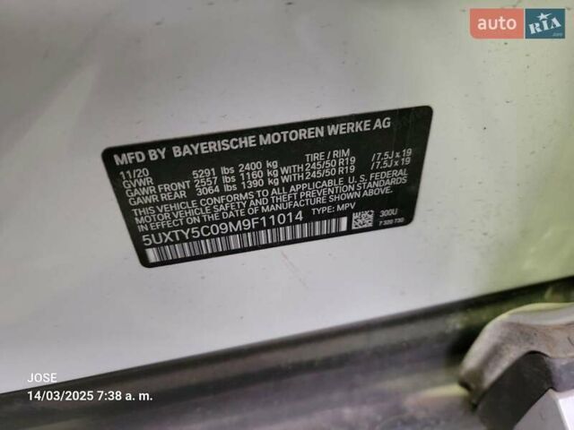 Белый БМВ Х3, объемом двигателя 2 л и пробегом 106 тыс. км за 30700 $, фото 11 на Automoto.ua
