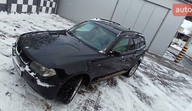 Черный БМВ Х3, объемом двигателя 3 л и пробегом 365 тыс. км за 6900 $, фото 5 на Automoto.ua
