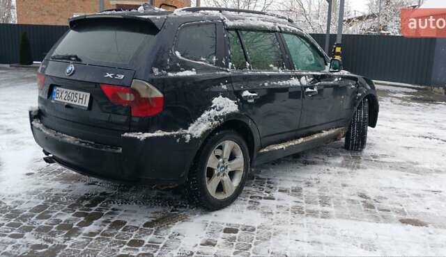Черный БМВ Х3, объемом двигателя 3 л и пробегом 365 тыс. км за 6900 $, фото 8 на Automoto.ua