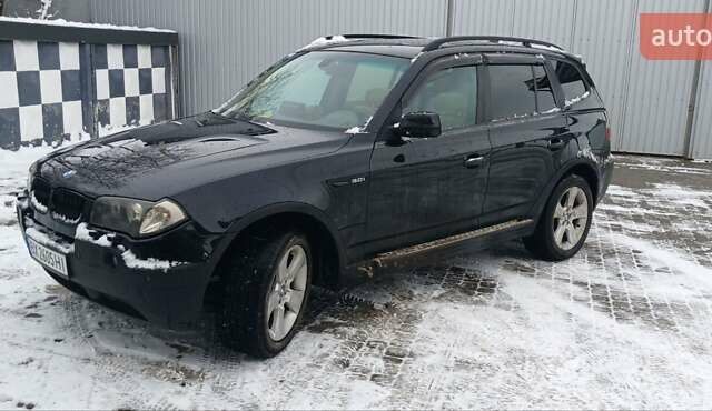 Черный БМВ Х3, объемом двигателя 3 л и пробегом 365 тыс. км за 6900 $, фото 4 на Automoto.ua