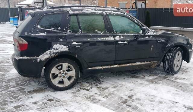 Черный БМВ Х3, объемом двигателя 3 л и пробегом 365 тыс. км за 6900 $, фото 9 на Automoto.ua