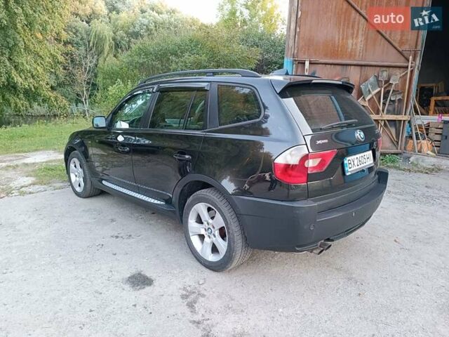 Черный БМВ Х3, объемом двигателя 3 л и пробегом 365 тыс. км за 7000 $, фото 2 на Automoto.ua