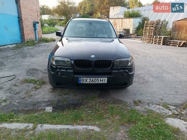 Черный БМВ Х3, объемом двигателя 3 л и пробегом 365 тыс. км за 7000 $, фото 3 на Automoto.ua