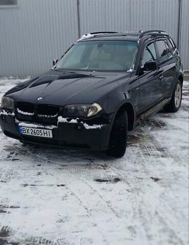 Черный БМВ Х3, объемом двигателя 3 л и пробегом 365 тыс. км за 6900 $, фото 3 на Automoto.ua