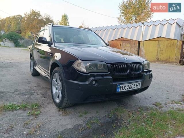 Черный БМВ Х3, объемом двигателя 3 л и пробегом 365 тыс. км за 7000 $, фото 4 на Automoto.ua