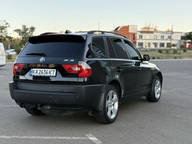 Чорний БМВ Х3, об'ємом двигуна 3 л та пробігом 248 тис. км за 8500 $, фото 5 на Automoto.ua