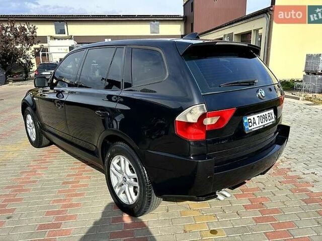 Чорний БМВ Х3, об'ємом двигуна 3 л та пробігом 195 тис. км за 8999 $, фото 1 на Automoto.ua