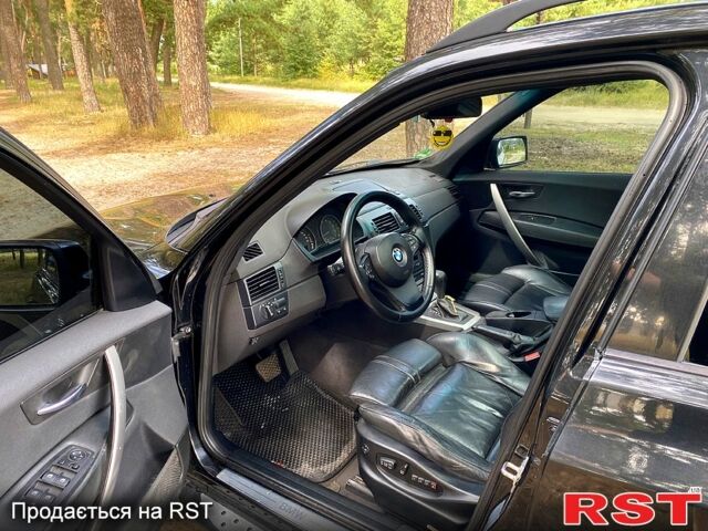 Чорний БМВ Х3, об'ємом двигуна 3 л та пробігом 245 тис. км за 7250 $, фото 4 на Automoto.ua