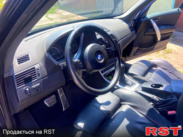 Черный БМВ Х3, объемом двигателя 3 л и пробегом 280 тыс. км за 5870 $, фото 10 на Automoto.ua