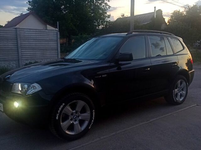 Черный БМВ Х3, объемом двигателя 3 л и пробегом 200 тыс. км за 8800 $, фото 1 на Automoto.ua