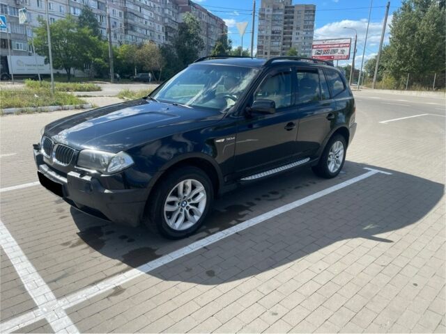 Черный БМВ Х3, объемом двигателя 3 л и пробегом 327 тыс. км за 5000 $, фото 1 на Automoto.ua