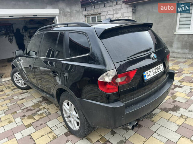 Черный БМВ Х3, объемом двигателя 2.99 л и пробегом 325 тыс. км за 9300 $, фото 3 на Automoto.ua