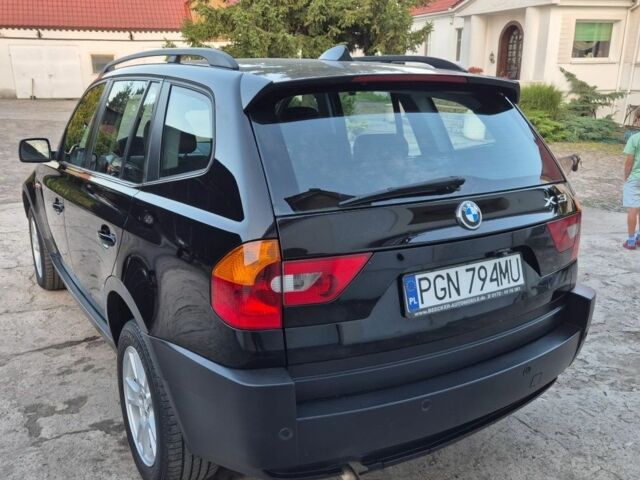 Чорний БМВ Х3, об'ємом двигуна 2 л та пробігом 168 тис. км за 2650 $, фото 4 на Automoto.ua