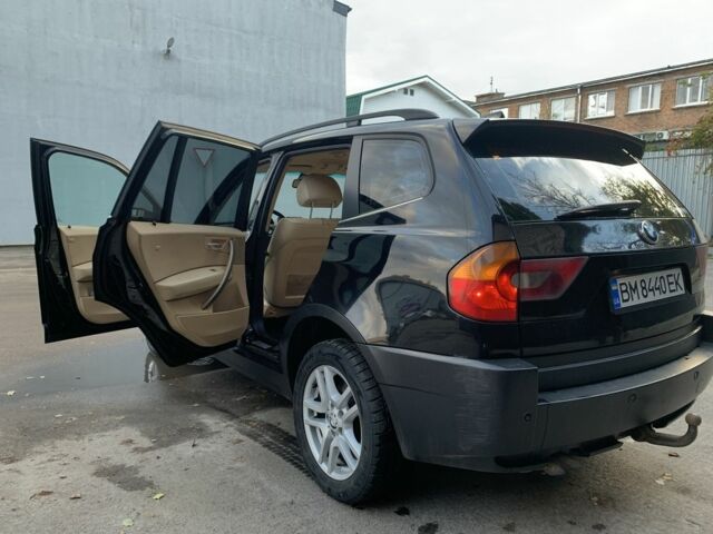 Черный БМВ Х3, объемом двигателя 3 л и пробегом 351 тыс. км за 5500 $, фото 7 на Automoto.ua