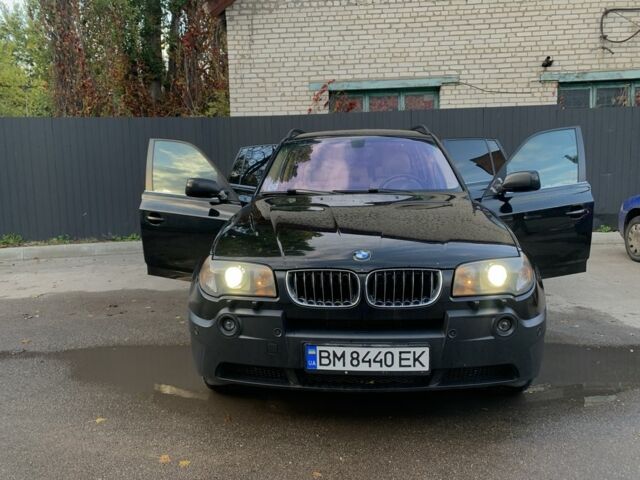 Черный БМВ Х3, объемом двигателя 3 л и пробегом 351 тыс. км за 5500 $, фото 1 на Automoto.ua