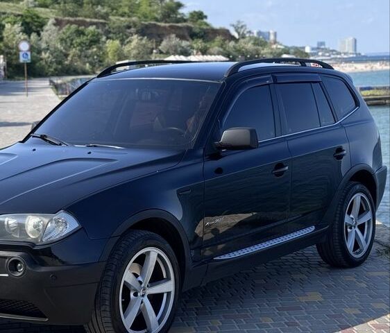 Черный БМВ Х3, объемом двигателя 3 л и пробегом 398 тыс. км за 7200 $, фото 2 на Automoto.ua