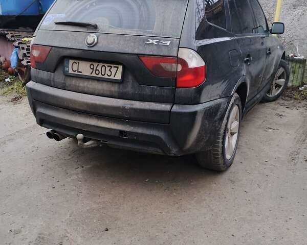 Черный БМВ Х3, объемом двигателя 3 л и пробегом 400 тыс. км за 5700 $, фото 2 на Automoto.ua