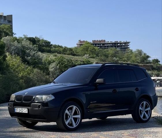 Черный БМВ Х3, объемом двигателя 3 л и пробегом 398 тыс. км за 7200 $, фото 3 на Automoto.ua