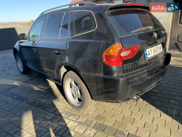 Черный БМВ Х3, объемом двигателя 2 л и пробегом 330 тыс. км за 9100 $, фото 1 на Automoto.ua