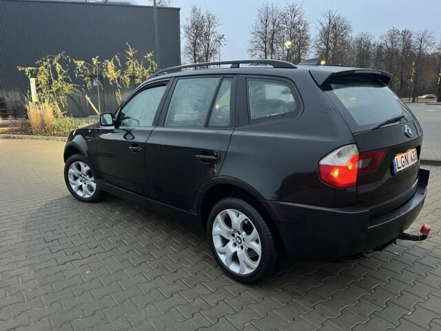 Черный БМВ Х3, объемом двигателя 3 л и пробегом 360 тыс. км за 5200 $, фото 2 на Automoto.ua