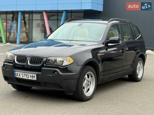 Черный БМВ Х3, объемом двигателя 2 л и пробегом 247 тыс. км за 8650 $, фото 1 на Automoto.ua