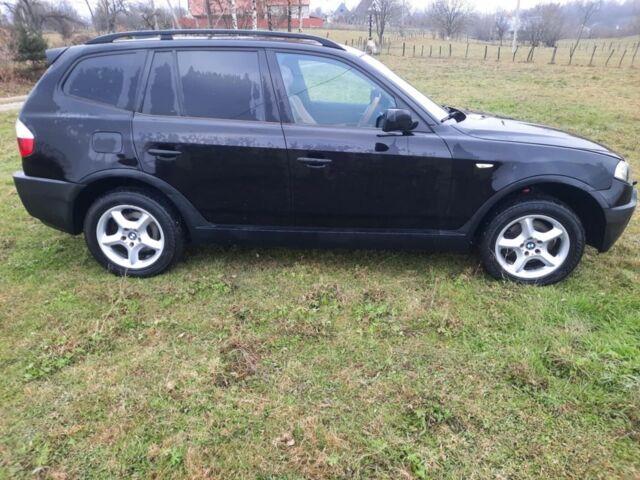 Черный БМВ Х3, объемом двигателя 2 л и пробегом 338 тыс. км за 8100 $, фото 3 на Automoto.ua