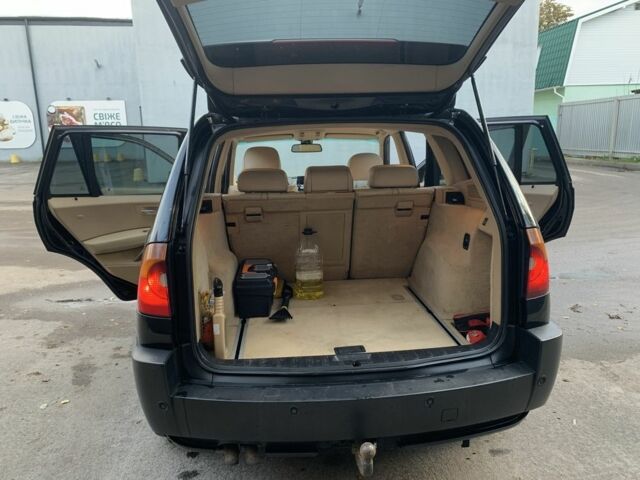 Черный БМВ Х3, объемом двигателя 3 л и пробегом 351 тыс. км за 5500 $, фото 5 на Automoto.ua