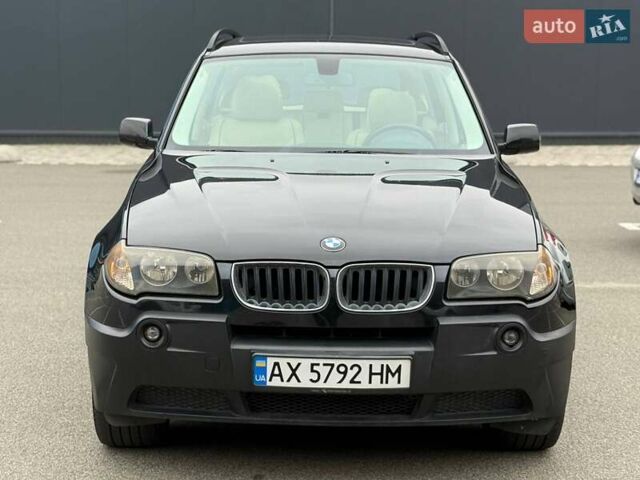 Черный БМВ Х3, объемом двигателя 2 л и пробегом 247 тыс. км за 8650 $, фото 2 на Automoto.ua