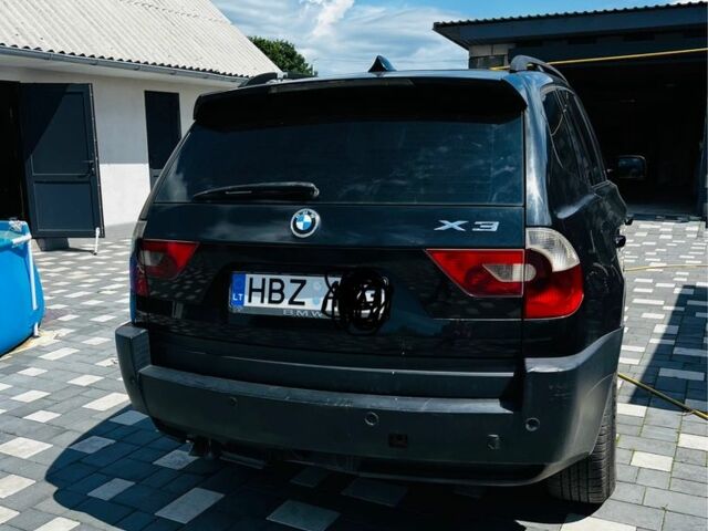Черный БМВ Х3, объемом двигателя 3 л и пробегом 320 тыс. км за 5400 $, фото 2 на Automoto.ua