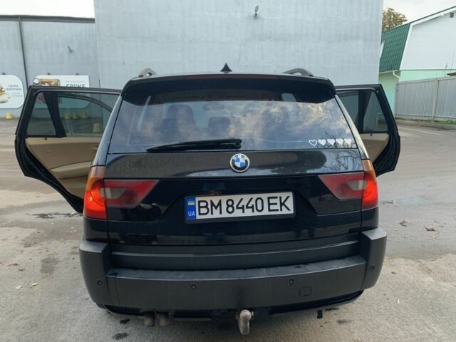 Черный БМВ Х3, объемом двигателя 3 л и пробегом 351 тыс. км за 5500 $, фото 4 на Automoto.ua