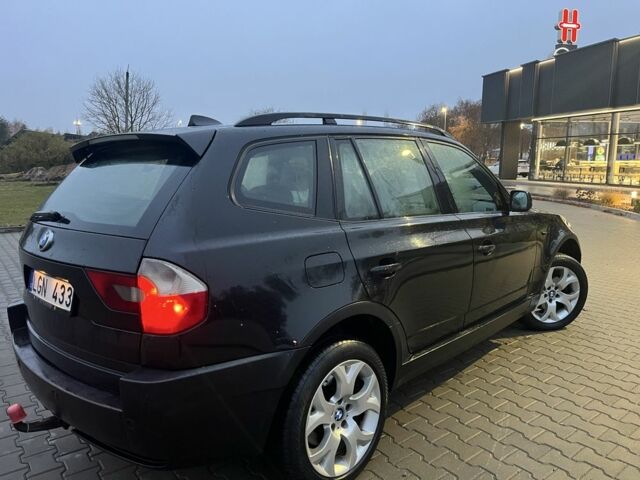 Черный БМВ Х3, объемом двигателя 3 л и пробегом 360 тыс. км за 5200 $, фото 4 на Automoto.ua