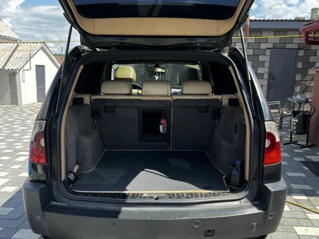 Черный БМВ Х3, объемом двигателя 3 л и пробегом 320 тыс. км за 5400 $, фото 7 на Automoto.ua