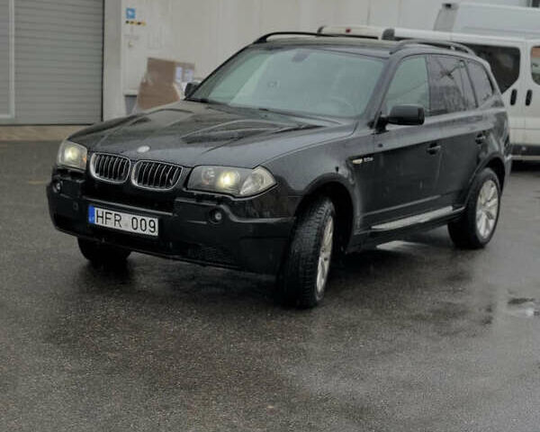 Чорний БМВ Х3, об'ємом двигуна 3 л та пробігом 333 тис. км за 4500 $, фото 1 на Automoto.ua