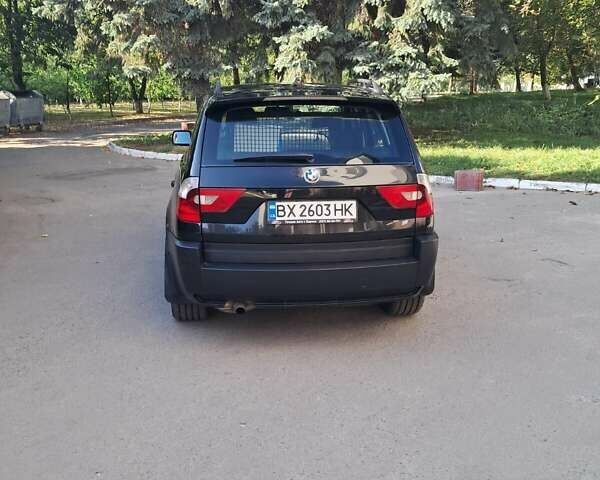 Черный БМВ Х3, объемом двигателя 2 л и пробегом 350 тыс. км за 8500 $, фото 1 на Automoto.ua