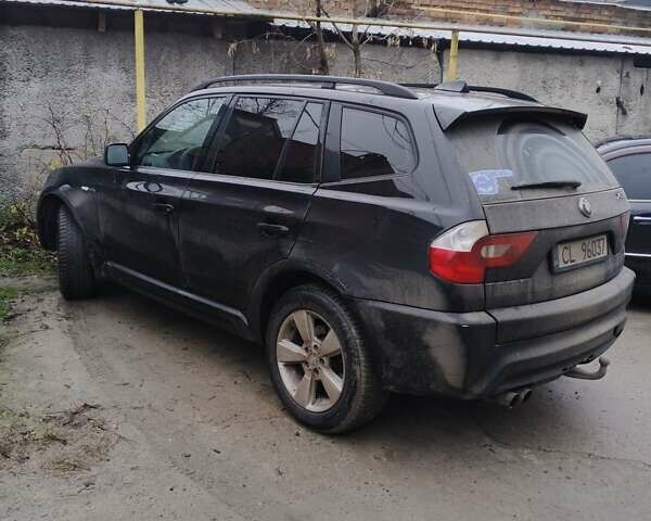 Черный БМВ Х3, объемом двигателя 3 л и пробегом 400 тыс. км за 5700 $, фото 1 на Automoto.ua