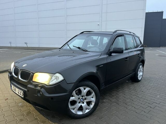 Черный БМВ Х3, объемом двигателя 3 л и пробегом 360 тыс. км за 5200 $, фото 3 на Automoto.ua