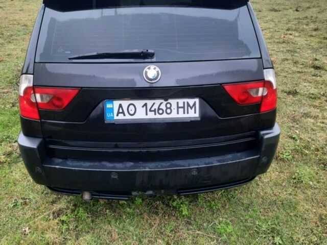 Черный БМВ Х3, объемом двигателя 2 л и пробегом 338 тыс. км за 8100 $, фото 1 на Automoto.ua