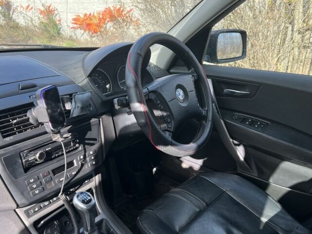 Черный БМВ Х3, объемом двигателя 2 л и пробегом 160 тыс. км за 3500 $, фото 2 на Automoto.ua