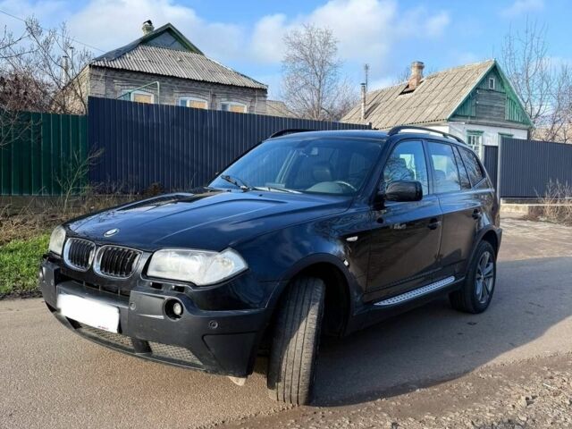Черный БМВ Х3, объемом двигателя 3 л и пробегом 362 тыс. км за 5500 $, фото 2 на Automoto.ua