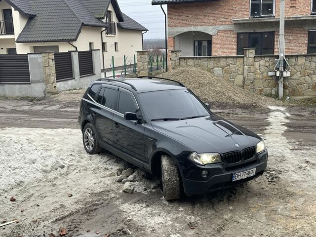 Черный БМВ Х3, объемом двигателя 3 л и пробегом 336 тыс. км за 10000 $, фото 1 на Automoto.ua